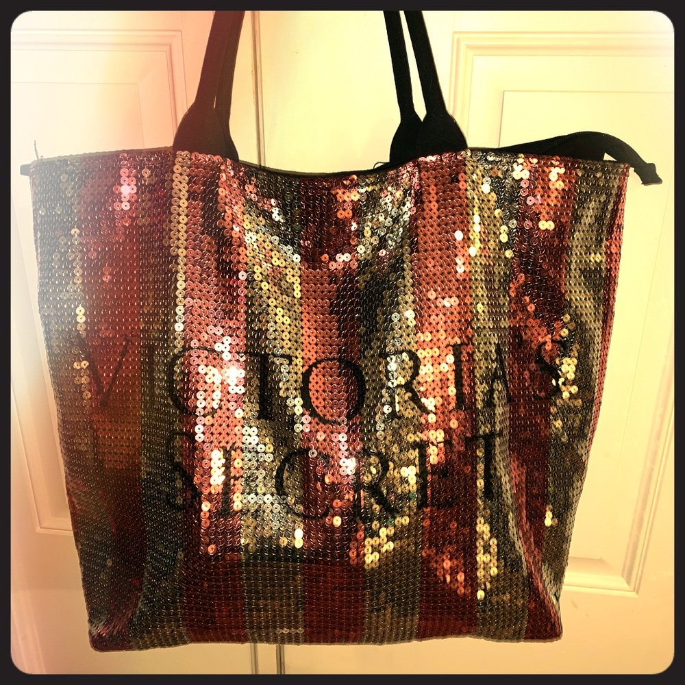 💕Victoria’s Secret sequin tote 💕